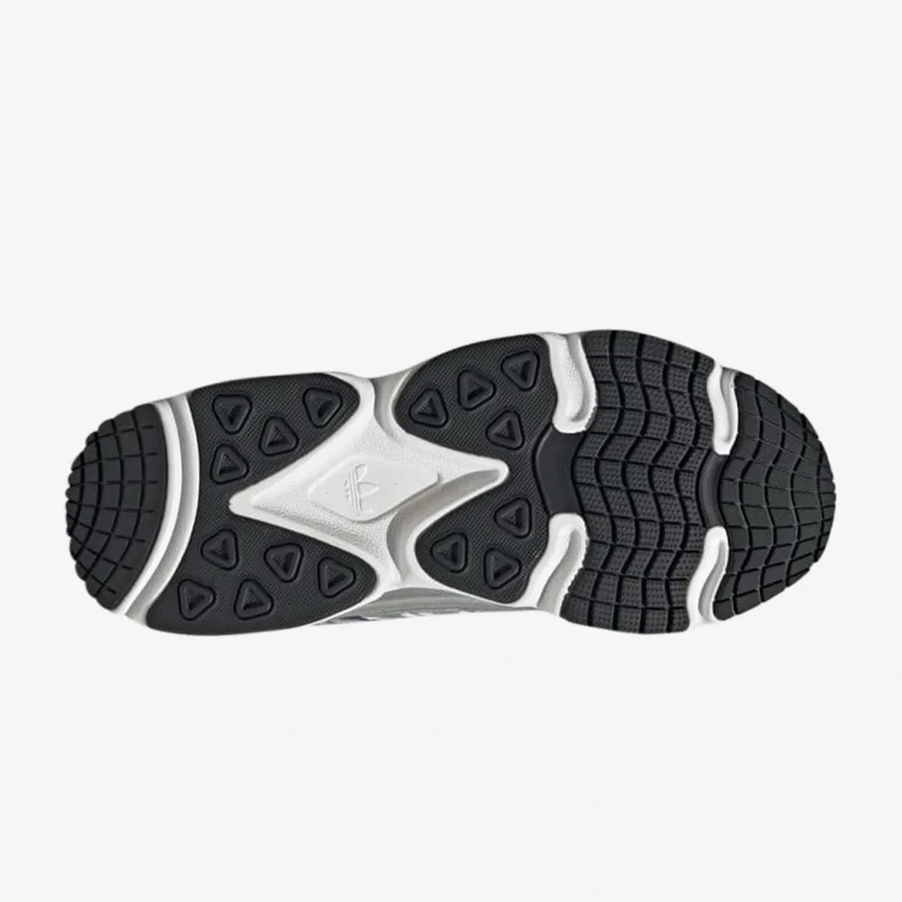 Adidas Ozmillen Metallic Silver and White Running Shoes - Picture 5 of 5